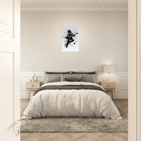 Jimi Hendrix Print - Canvas Bedroom 2