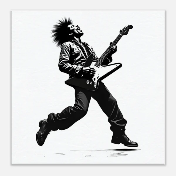 Cult Wall Art - Jimi Hendrix Artwork - Canvas