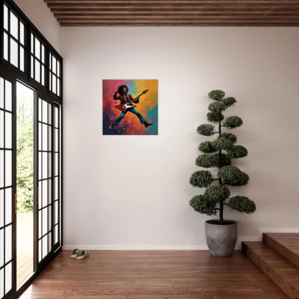 Jimi Hendrix Wall Art - Living Room Shot