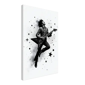 Jimi Hendrix Print - Canvas 6