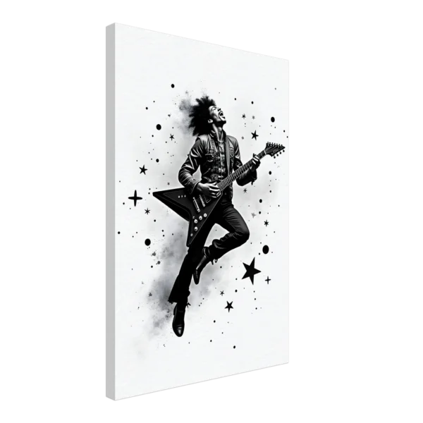 Jimi Hendrix Print - Canvas 6