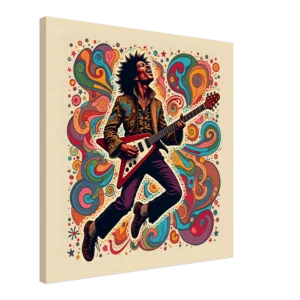 Jimi Hendrix Art - Canvas Shot 6