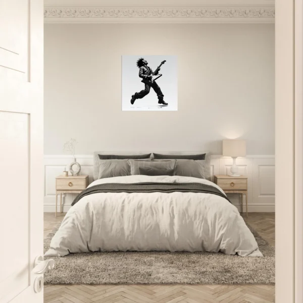 Jimi Hendrix Artwork - Bedroom Canvas 2