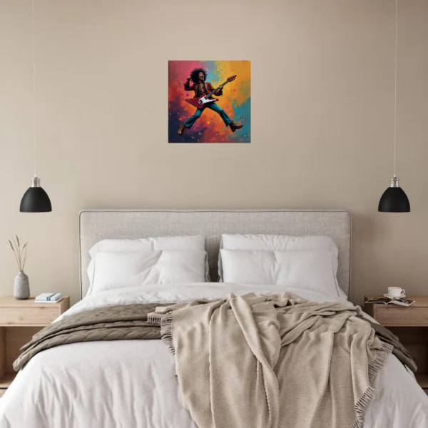 Jimi Hendrix Wall Art - Bedroom Shot 3