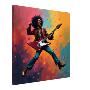 Jimi Hendrix Wall Art - Canvas Shot 6