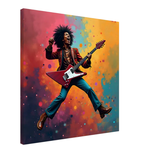 Jimi Hendrix Wall Art - Canvas Shot 6