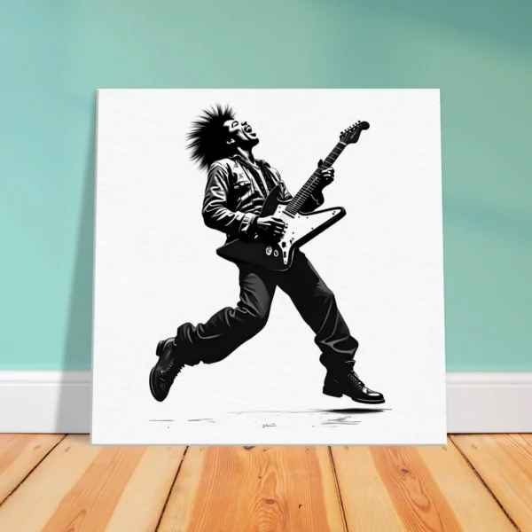 Jimi Hendrix Artwork - Floor Canvas