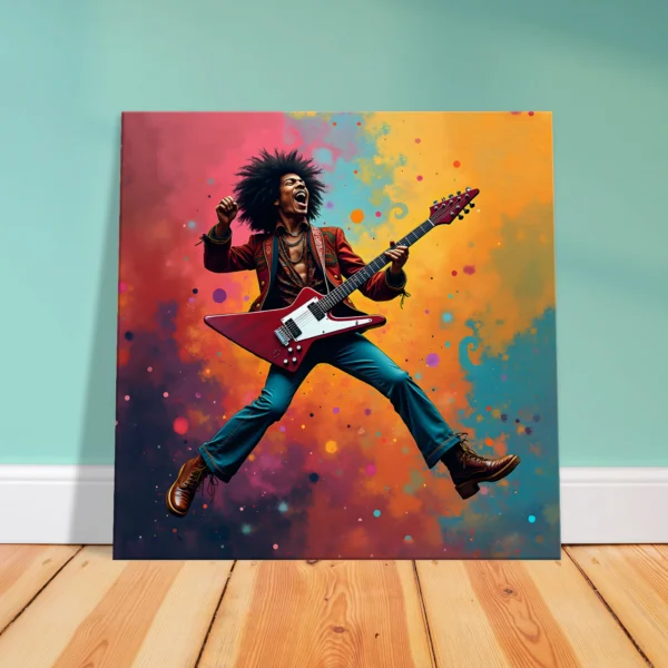 Jimi Hendrix Wall Art - Floor Shot