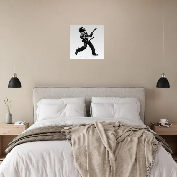 Jimi Hendrix Artwork - Bedroom Canvas